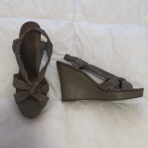 Taupe Wedges